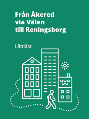 cover image of Från Åkered via Välen till Reningsborg - Lättläst
